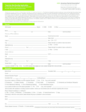 Tripartite Membership Application