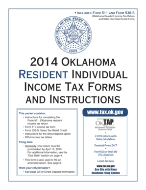 Oklahoma Resident Income Tax Return