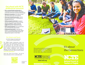 NCTE Student Membership Application