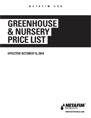 netafim price list 2019 south africa