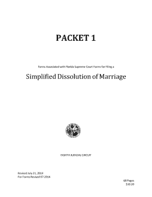 Fillable Online Packet #1 Simplified Divorce Gilchrist County Clerk Fillable Online Packet #1 Simplified Divorce Gilchrist County Clerk