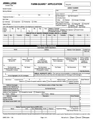 Farm-Guard Insurance Application