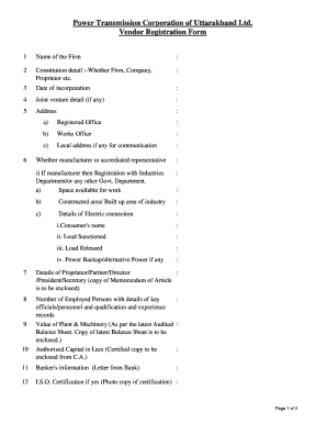 Ptcul online firm form