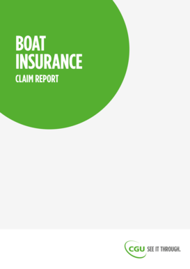 Boat Insurance Claim Form