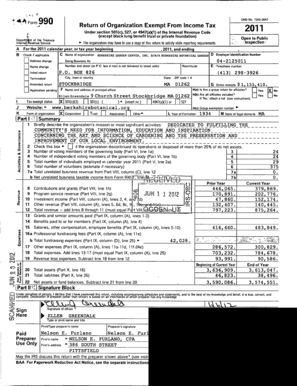 Form 990 Return of Organization Exempt From Income Tax