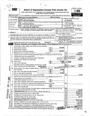 Form 990 Return of Organization Exempt From Income Tax