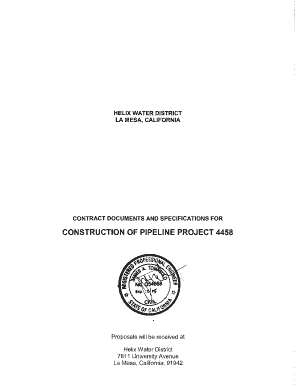 Pipeline construction project execution plan