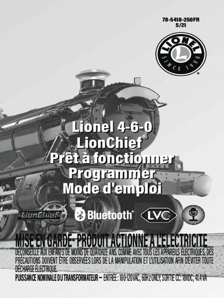 Fillable Online Lionel Trains Customer Services Fax Email Print pdfFiller