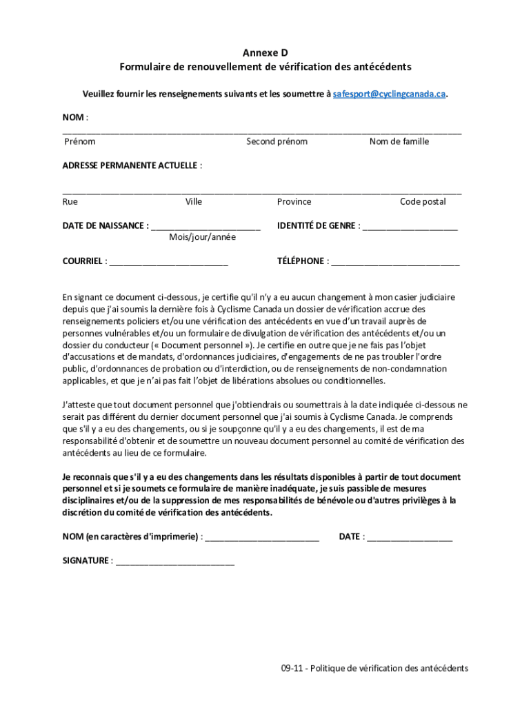 Form preview