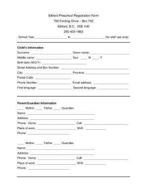 Form preview