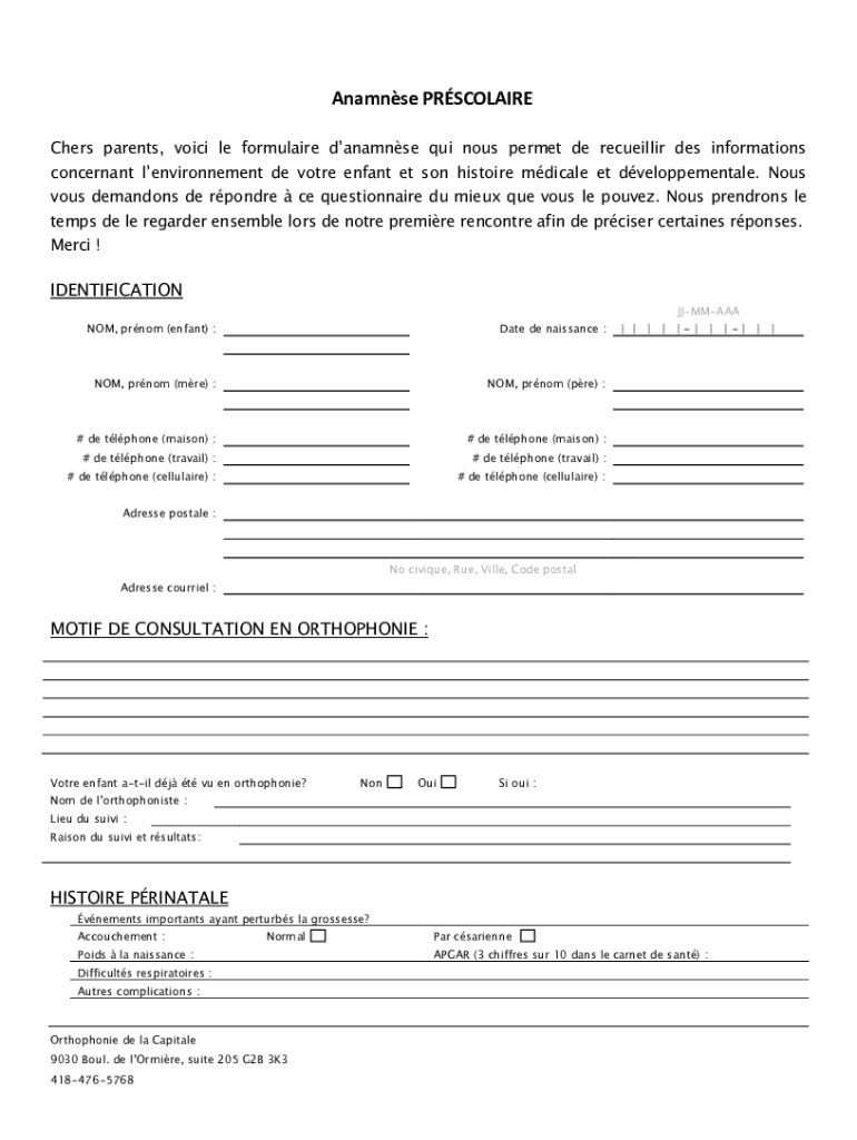 Form preview