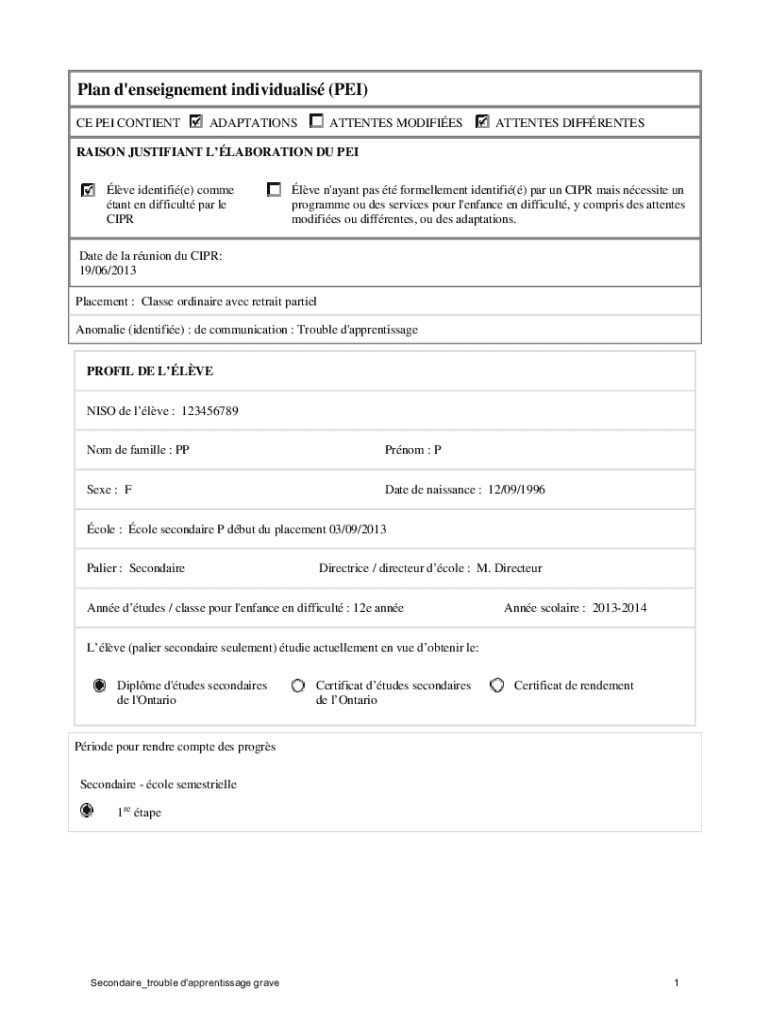Form preview
