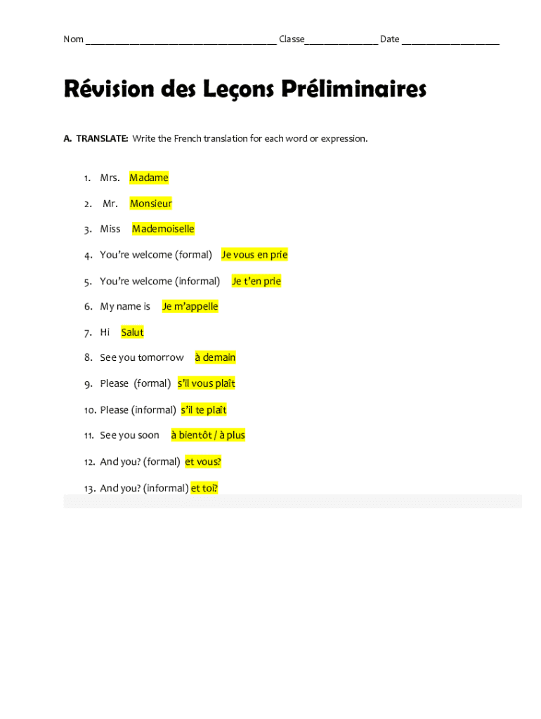 Form preview
