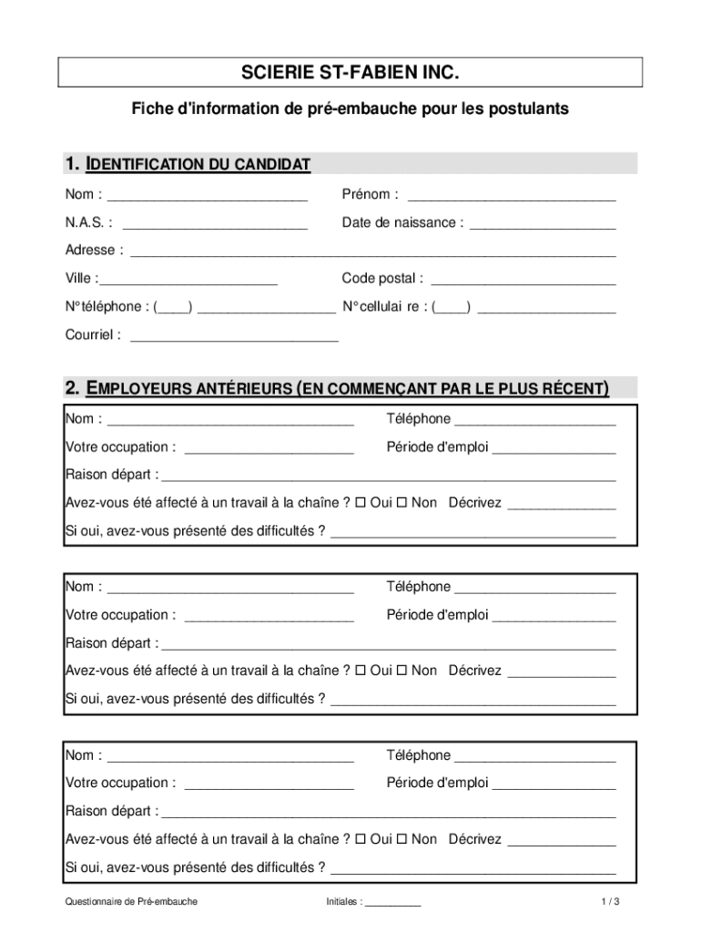 Form preview