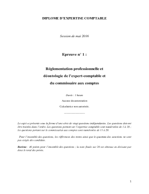 Fillable Online Remplissable Epreuve n 1 : Fax Email Print ...