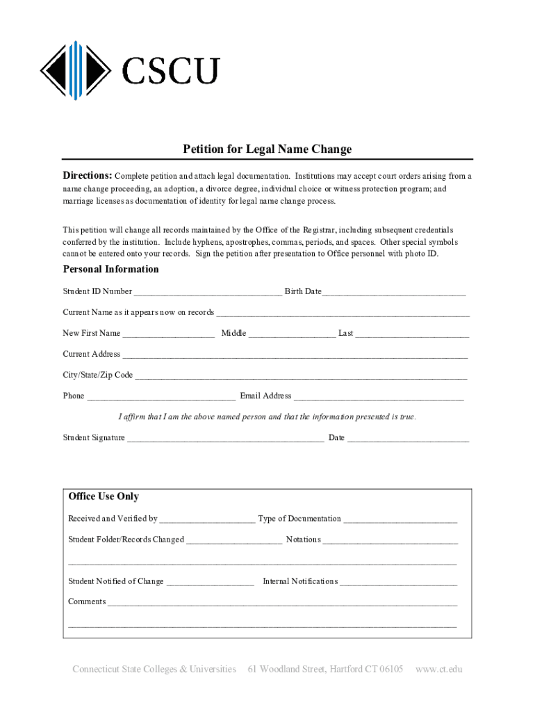 Fillable Online Florida Name Change Instructions and ... - US Legal ...