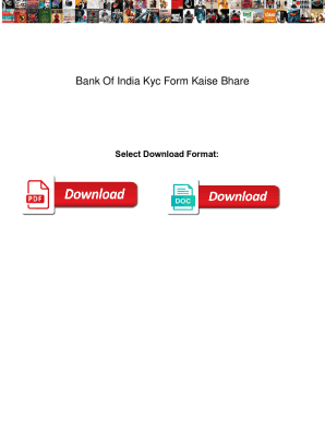 Bank Of India Kyc Form Kaise Bhare. Bank Of India Kyc Form Kaise Bhare seashore