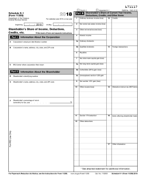Fillable Online 2017 Form 1120S - Internal Revenue Service Fax Email ...