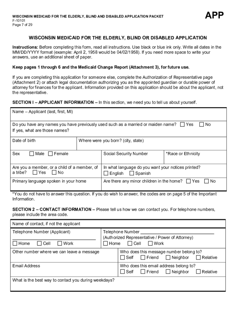 d2l2jhoszs7d12 cloudfront state WisconsinWisconsin Medicaid for the Elderly, Blind or Disabled Preview on Page 1