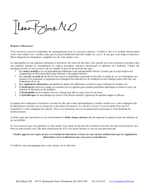 HHC Intake Form Formulaire Adulte 2016 FR edited after COP Feb 2018 and Ilana Block ND Aug 2018.docx