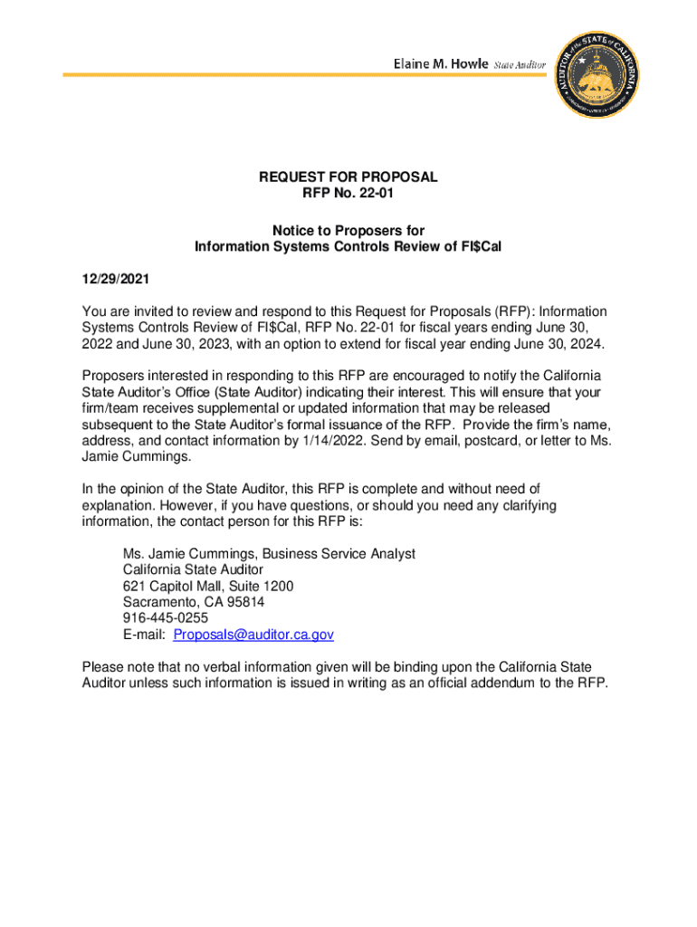 Fillable Online Lausd Request For Proposal (RFP) No. 1118Request For