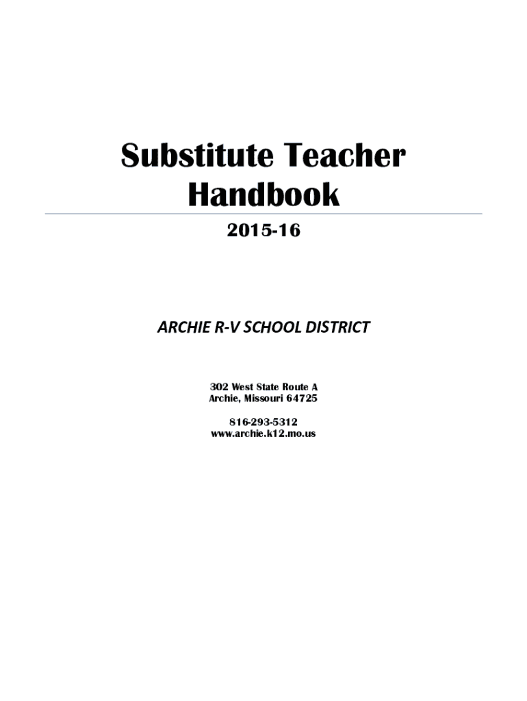 Fillable Online Fillable Online ARCHIE RV SCHOOL DISTRICT 302 West