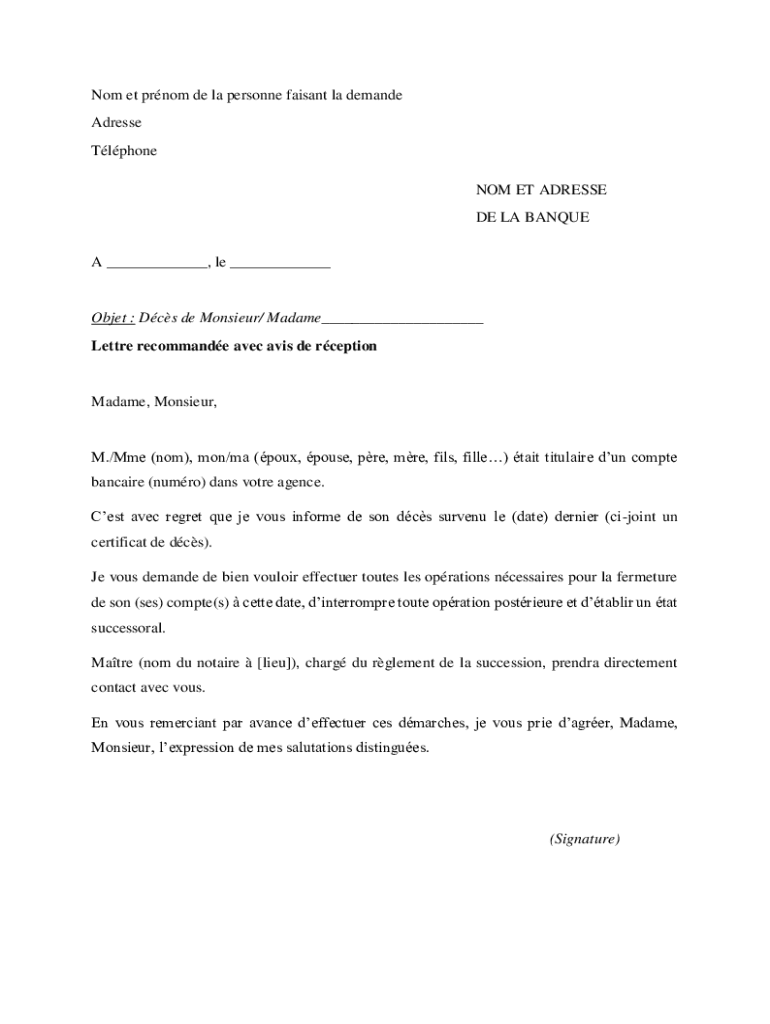 Fillable Online Que Veut Dire LE NOM ET L