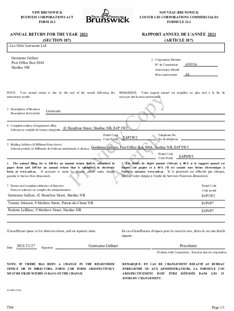 Form preview