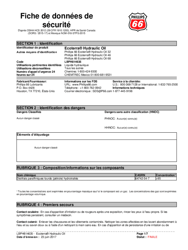 Fillable Online lubricants crevier Fillable Online PDF Hazard