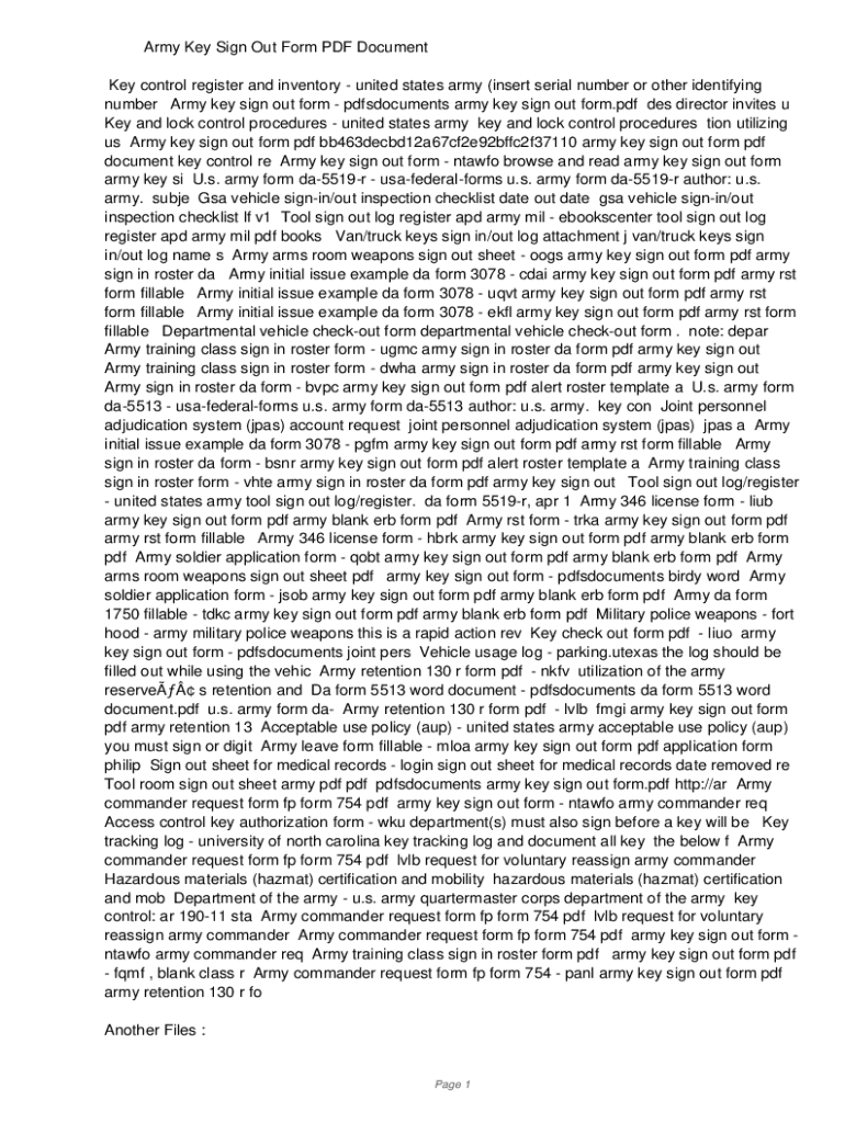 Fillable Online 15 Printable army inventory form Templates Fillable