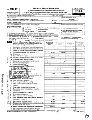 mation about Form 990- PF and its separate instructions is at www