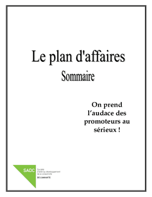 Projet de table des matires - belsp.uqtr.ca