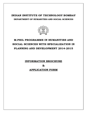 Message from the Head of the DepartmentHumanities and ...