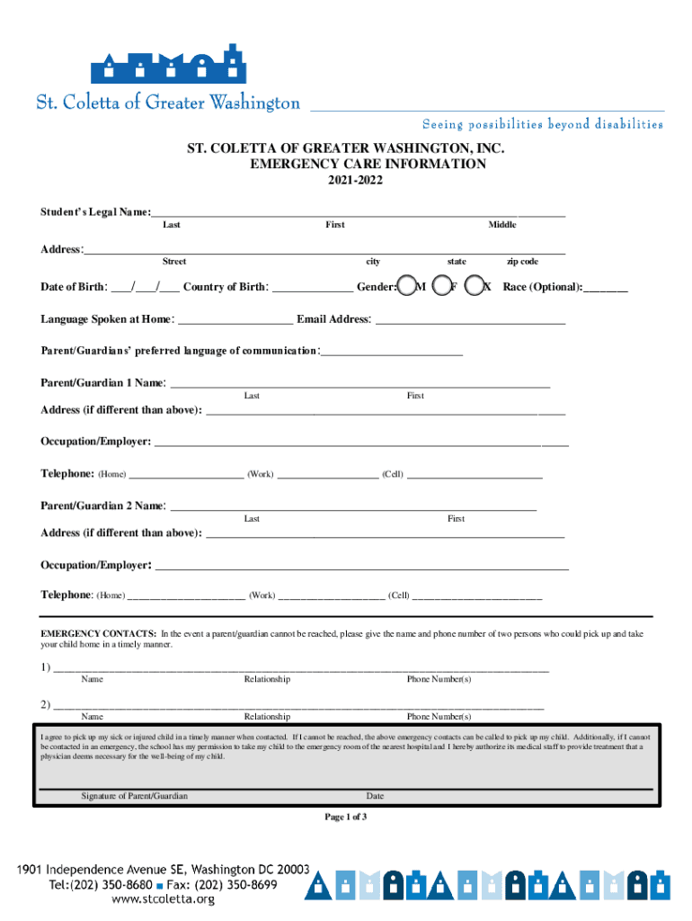 Fillable Online Dc School Calendar 2021 2022 bestschools.info Fax