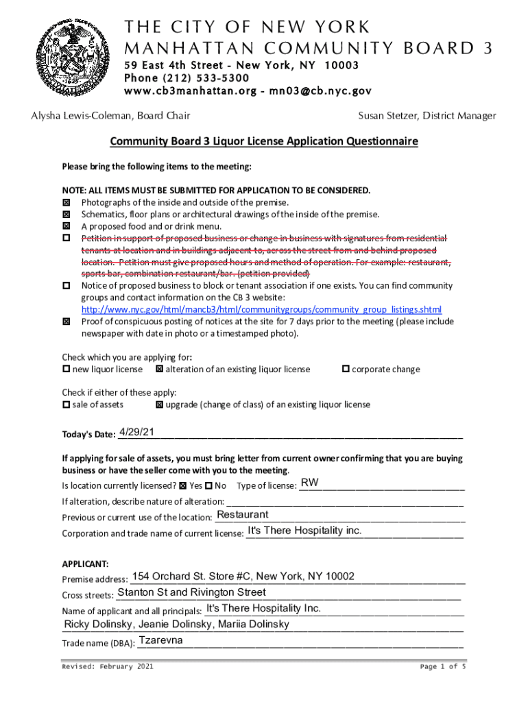 Form preview
