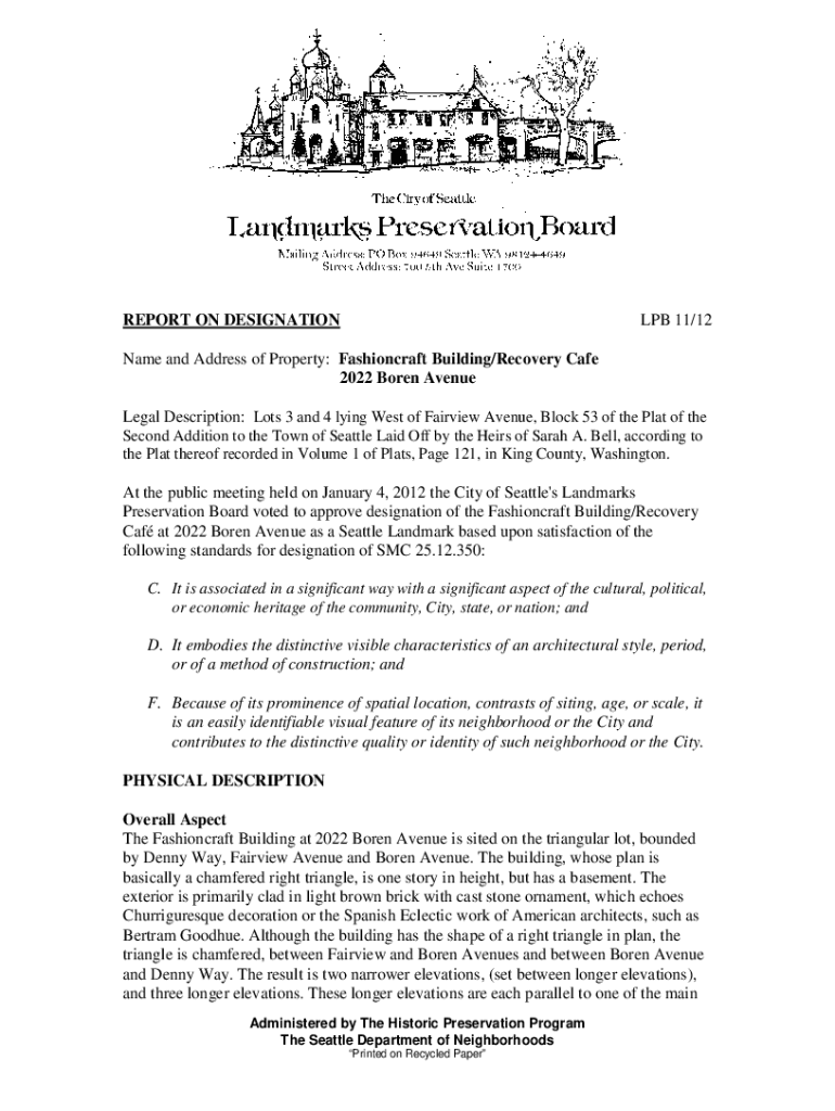 Fillable Online Section 12.11 - Effects of Designation, 301 Mass. Reg ...