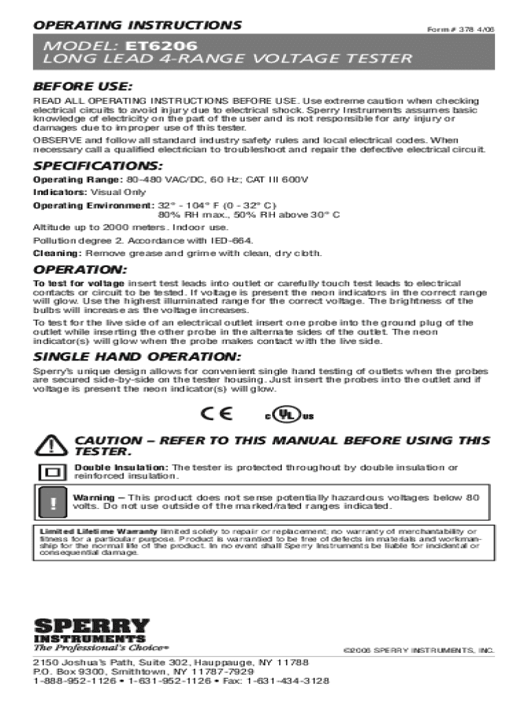 Fillable Online INSTRUCTIONS Form