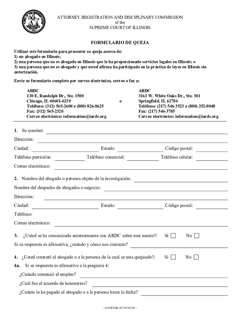 Fillable Online Fill Free fillable Attorney Registration