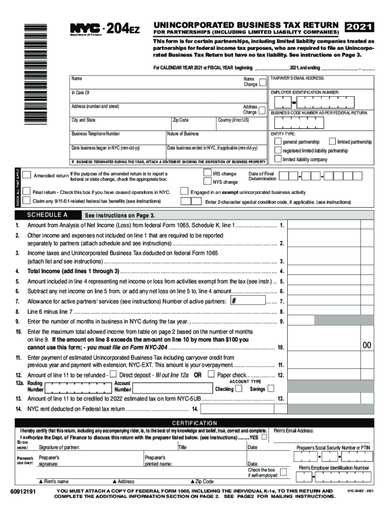 ny return partnerships Preview on Page 1