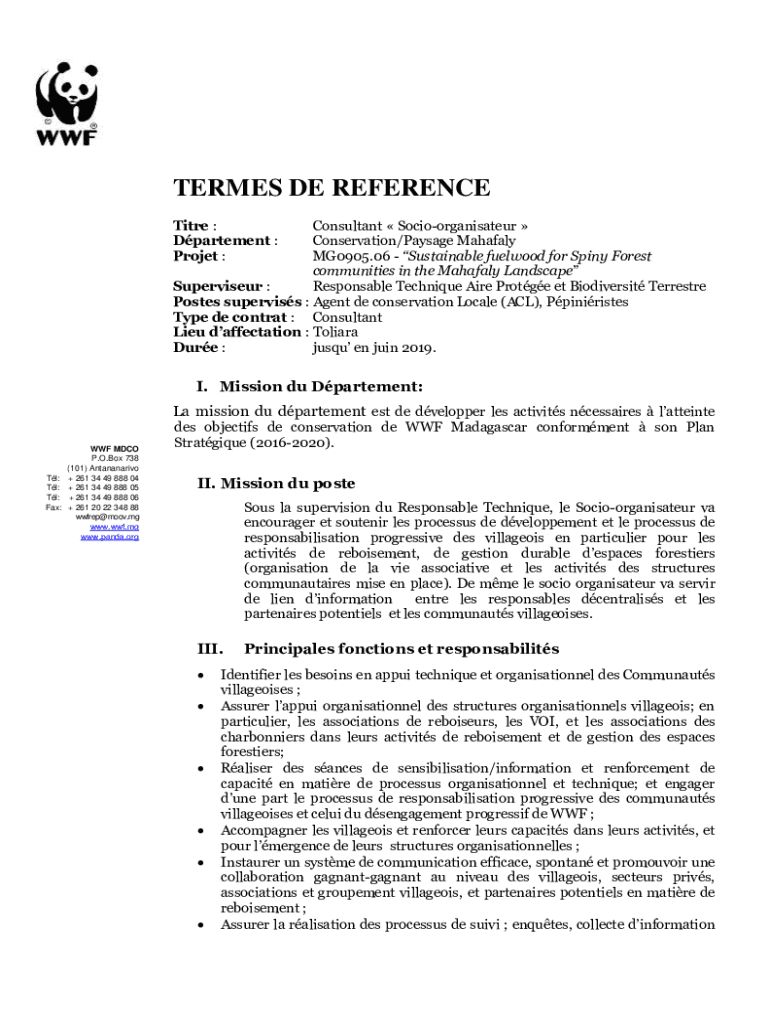 Fillable Online Androy ForestsMadagascar Sacred Land Film Project Fax
