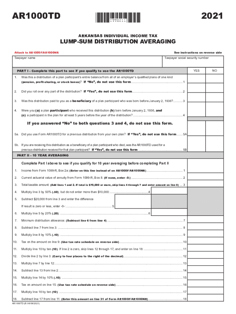 arkansas ar1000td Preview on Page 1