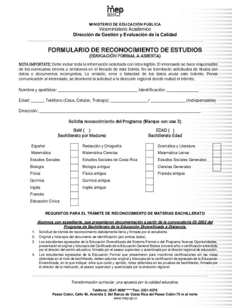 Form preview