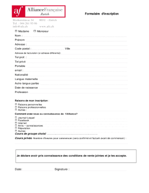 Form preview