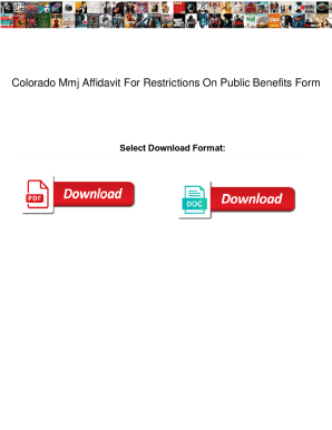 Colorado Mmj Affidavit For Restrictions On Public Benefits Form inkjet. Colorado Mmj Affidavit For Restrictions On Public Benefits Form woodwork