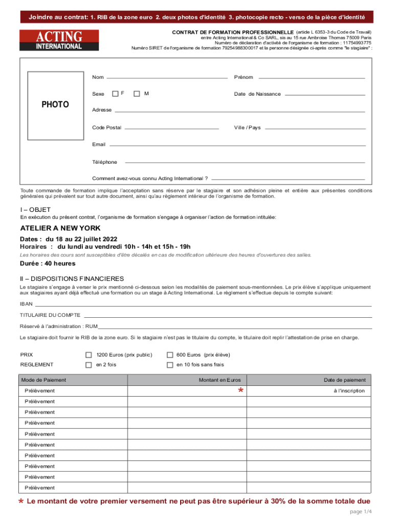 Form preview