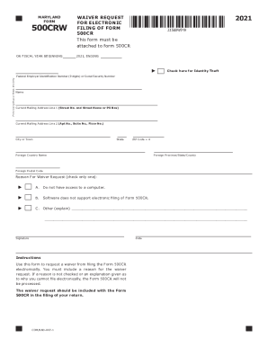 Fillable Online Maryland Form 502CR: Income Tax Credits for Individuals ...