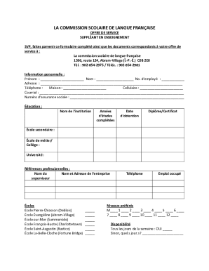 Form preview