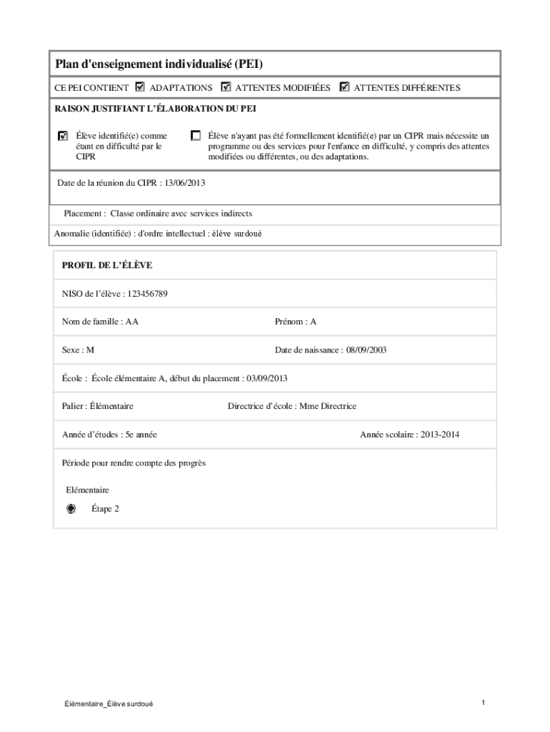 Form preview
