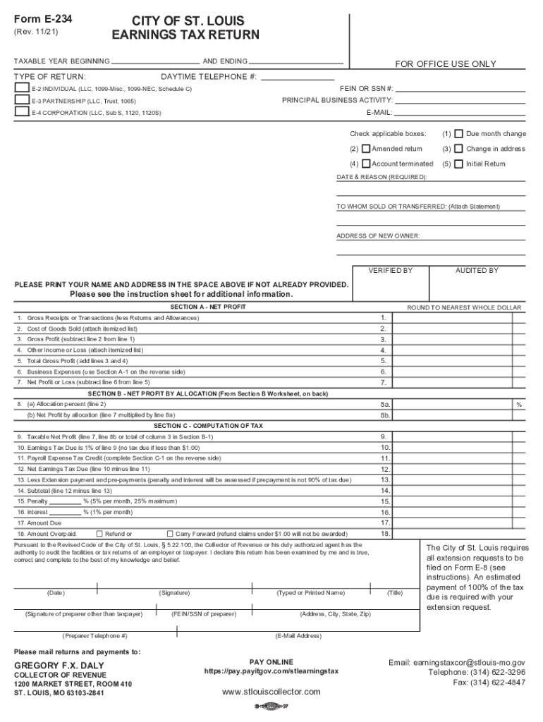 st louis e 234 Preview on Page 1