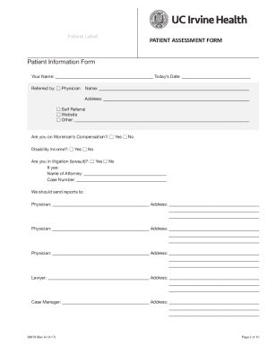 Fillable Online Pain Management Referral Form - Fill Online, Printable ...